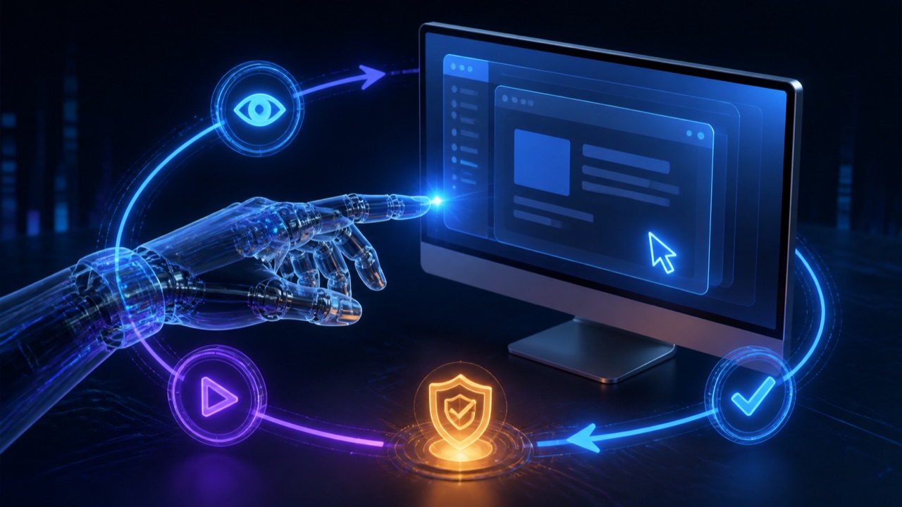 ภาพประกอบ: Tool: computer — ควบคุมหน้าจอ เมาส์ คีย์บอร์ดแบบมีการ์ดกันพลาดในทุกขั้นตอน