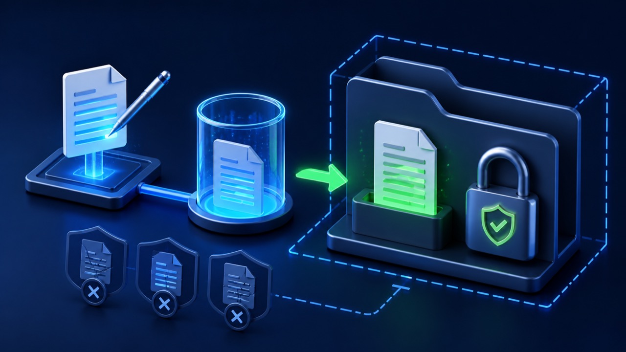 ภาพประกอบ: Tool: write_file — เขียนไฟล์แบบ atomic ในขอบเขตที่ล็อกไว้เท่านั้น